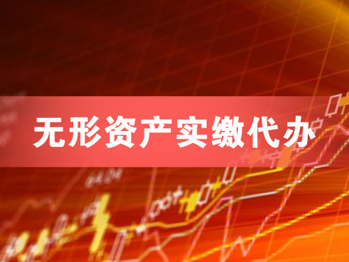 河间无形资产实缴资本代办